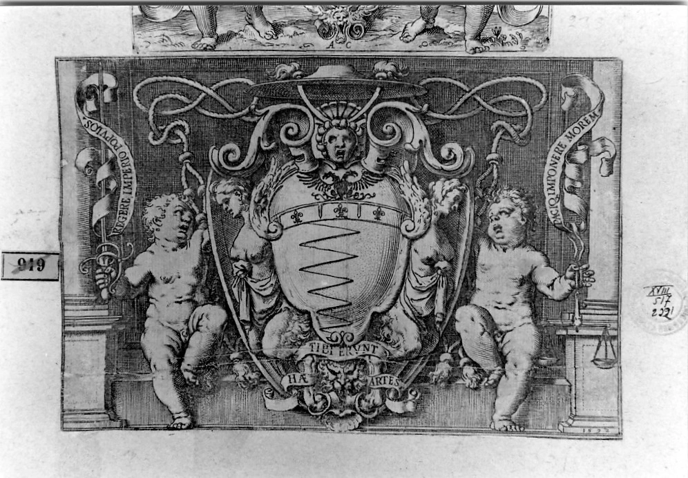 Stemma cardinalizio di Filippo Sega - Collezione Remondini. Bassano del Grappa. Vicenza